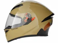 Шлем мото закрытый SHORNER FP908 бежевый