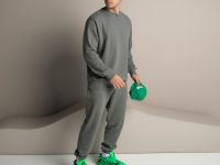 Брюки Massimo men, серые на резинке