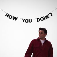 Гирлянда "HOW YOU DOIN'?"