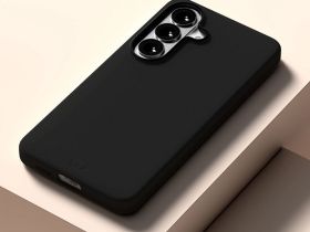 Чехол VLP Aster Pro Case MagSafe для Galaxy S26, силикон черный