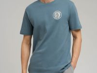 Футболка свободного кроя из джерси