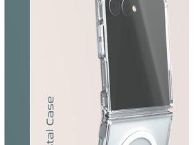 Клип-кейс VLP Crystal Case с MagSafe для Samsung Galaxy Z Flip7 Прозрачный