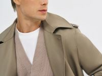 Кардиган из мягкой пряжи, Бежевый