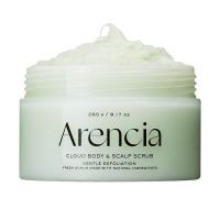 Парфюмированный скраб для тела и кожи головы Arencia Fresh Cloud Body & Scalp Scrub Geranium & Primrose