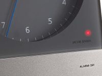 Jacob Jensen Будильник с радио 12,6 х 4,5 х 10,3 см, черный Jacob Jensen