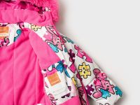 Комплект текстильный с полиуретановым покрытием для девочек: куртка, полукомбинезон