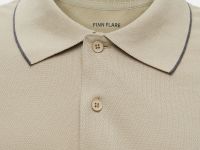 Поло из хлопка свободного кроя