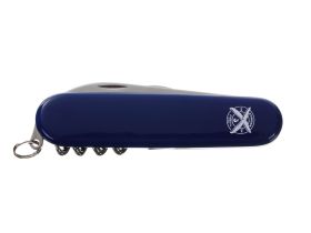 Нож перочинный Stinger 90 мм, 4 функции, синий