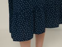 Сарафан миди приталенного силуэта с принтом в горо