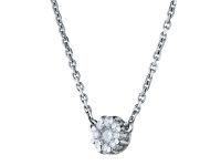 Колье из белого золота с бриллиантами э0901кл09160600