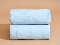 Плед Сверхмягкий/Supersoft, голубой