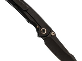 Складной нож WE Knife Ryson, сталь M390, рукоять титан, черный