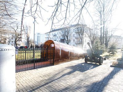 Блиндаж, в котором 9 апреля 1945 г. был подписан акт о капитуляции города и крепости Кенигсберг