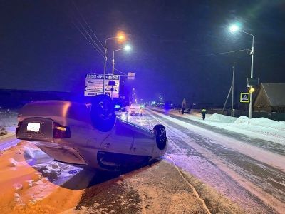В Якутске за прошедшие сутки в двух ДТП получили травмы два человека