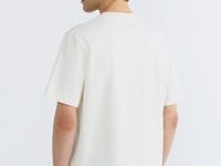 Футболка с принтом и вышивкой, Белый