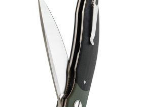 Большой складной нож Honor Tirex Black, сталь D2, рукоять G10