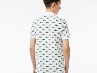 Мужское поло Lacoste приталенного кроя
