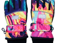 Перчатки текстильные для девочек