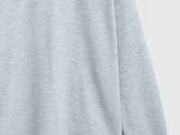 Свитшот с имитацией футболки, Серый