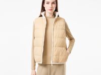 Женский утепленный двусторонний жилет Lacoste