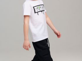 Фуфайка трикотажная для мальчиков (футболка)