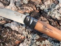 Складной Нож Opinel Stainless steel №10, нержавеющая сталь Sandvik 12C27, бук, 001255, блистер