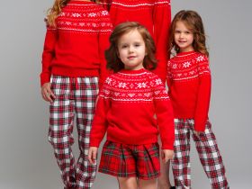 Джемпер детский трикотажный для девочек