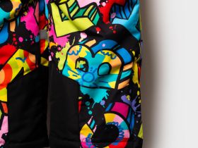 Комбинезон текстильный с полиуретановым покрытием для девочек