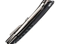 Складной нож Nimo Knives R7 Black, сталь D2, G10