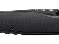 Полуавтоматический складной нож Fast Lane, CRKT 7045, сталь 8Cr14MoV Black Stonewashed, рукоять G10