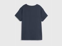 Футболка с принтом для девочек, Серый