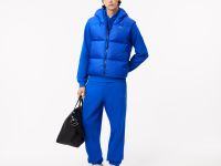 Мужской влагоотталкивающий жилет Lacoste с капюшоном