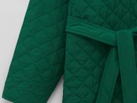 Утепленная куртка с поясом