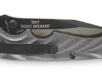Полуавтоматический складной нож CRKT Tiny Tighe Breaker Black, сталь AUS-8, термопластик