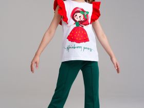 Косынка трикотажная для девочек, 2 шт в комплекте