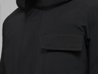 Утепленная куртка с капюшоном