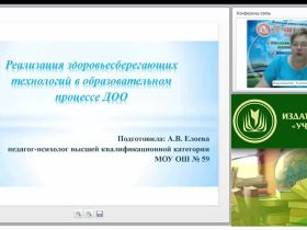 Реализация здоровьесберегающих технологий в образовательном процессе ДОО