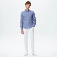 Мужские брюки Lacoste приталенного кроя