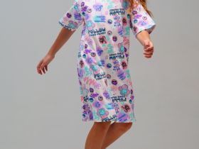 Сорочка ночная трикотажная для девочек