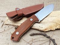 Нож с фиксированным клинком LionSteel M3 ST Santos Wood, сталь Niolox, рукоять палисандр
