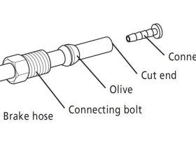 Штуцер Shimano BH-90 Y8JA98026 (серебристый)