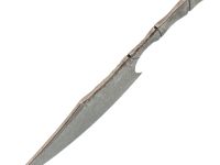 Нож Barmaley Knives Баньши L, сталь AUS-10Co, красный