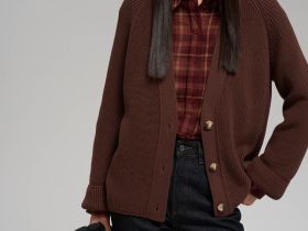 Свободный кардиган из хлопка