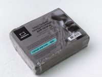 Пластилин скульптурный Малевичъ 500 г, серый, мягкий