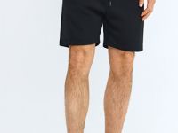 Базовые шорты из хлопка, Черный