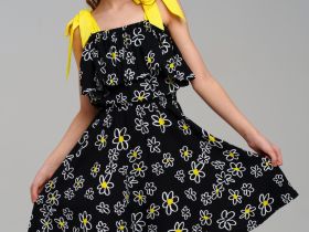 Сарафан текстильный для девочек