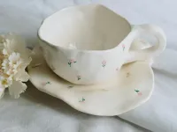 Блюдце "Волшебно ТУТ" Тюльпан 16 см