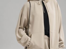 Свободная толстовка из трикотажа интерлок