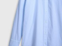 Хлопковая рубашка, Голубой