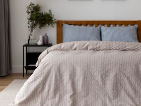 Постельное белье Gustavo, бежевое